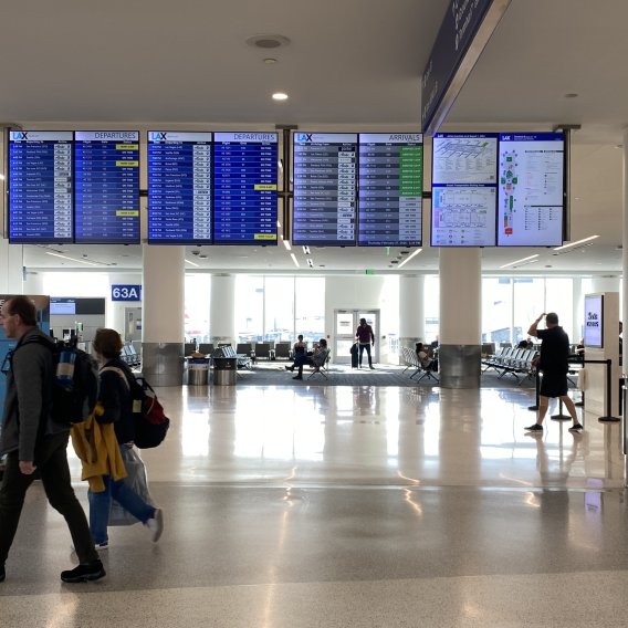 Terminal 6 - Gates 61 and 63A with FIDS.JPG